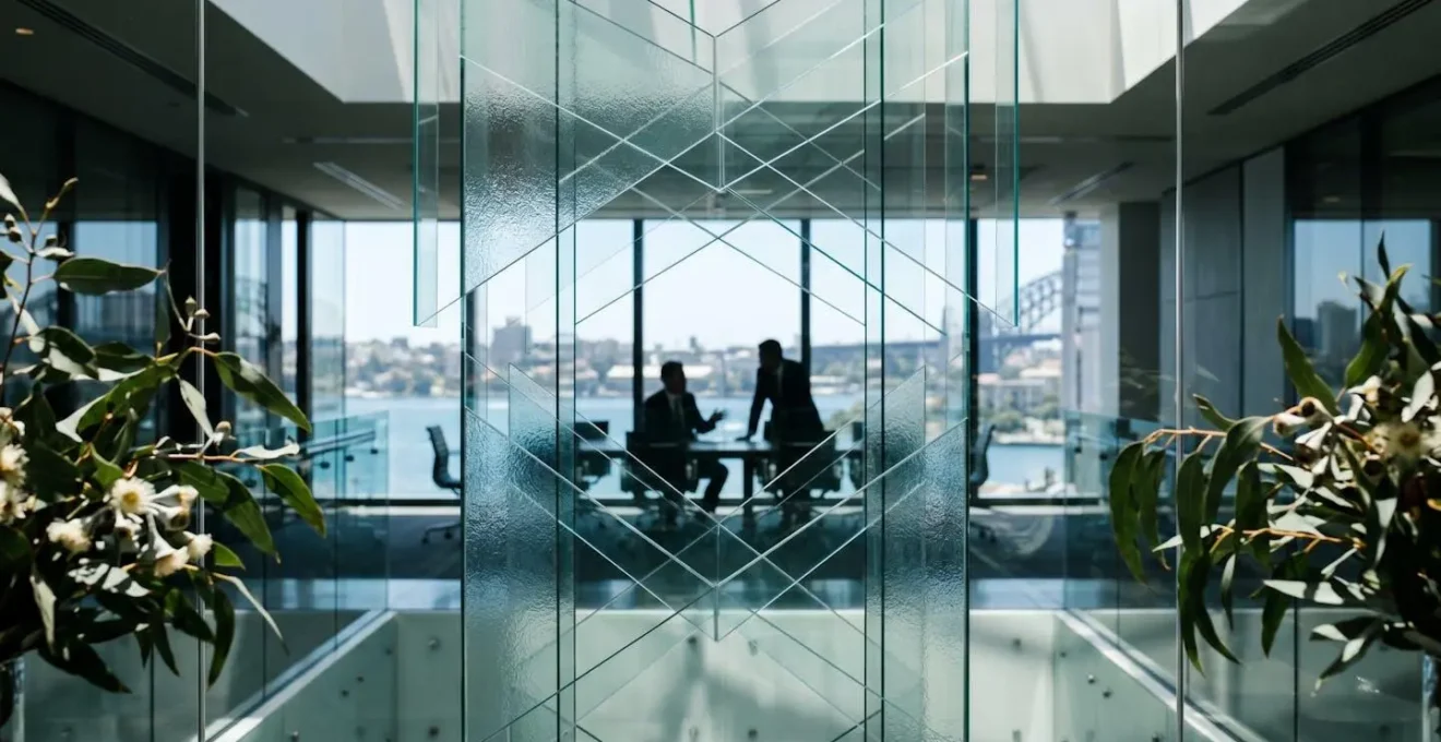 Diverse board members in strategic discussion at modern Australian boardroom